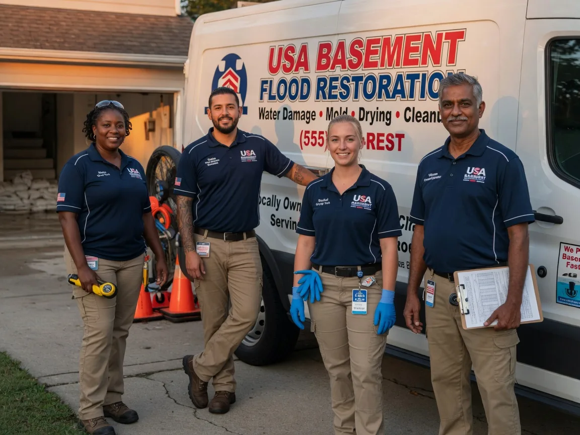 Basement Flood Cleanup company in Hankamer, TX